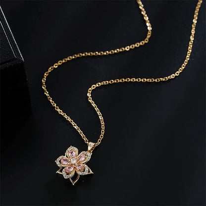 Skanto | Rotating Bauhinia Necklace