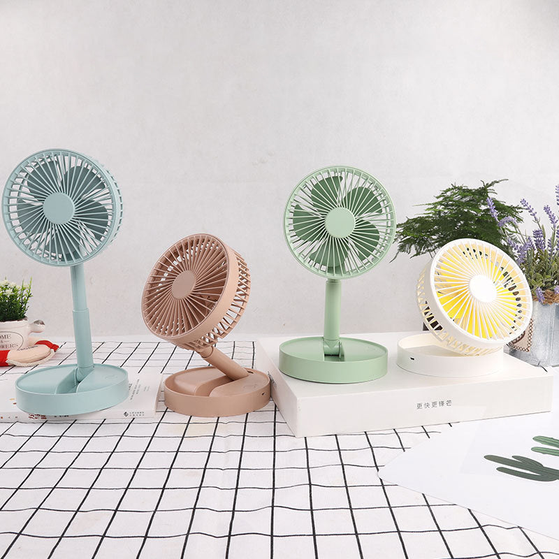 BowLift | Height-adjustable, rechargeable telescopic stand fan