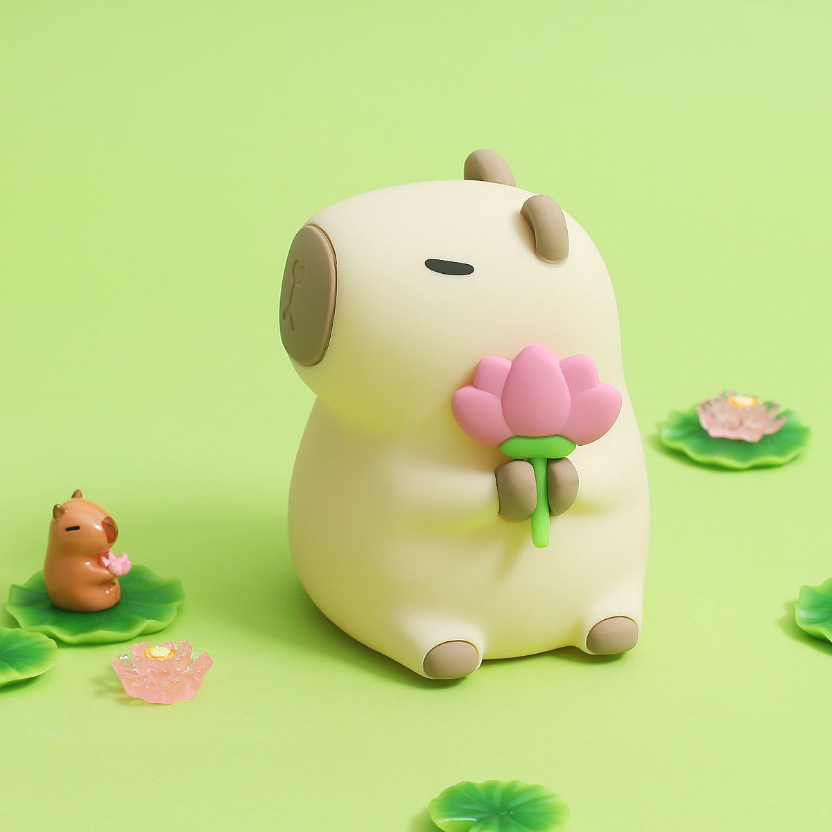 Garduru2024 Capybara Silicone Night Light | Soft & Kid-Friendly | Perfect Gift for Boys and Girls