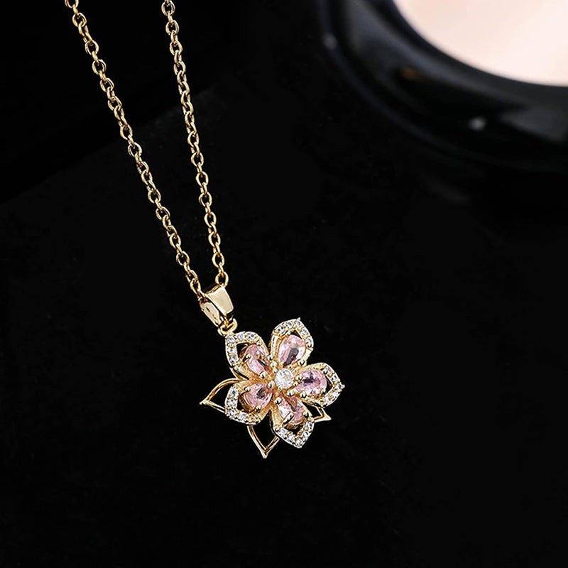 Skanto | Rotating Bauhinia Necklace