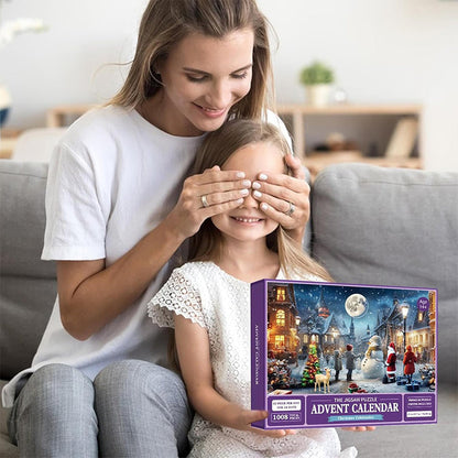 Skanto | 1000 Piece Christmas Puzzle Advent Calendar - Christmas Gift