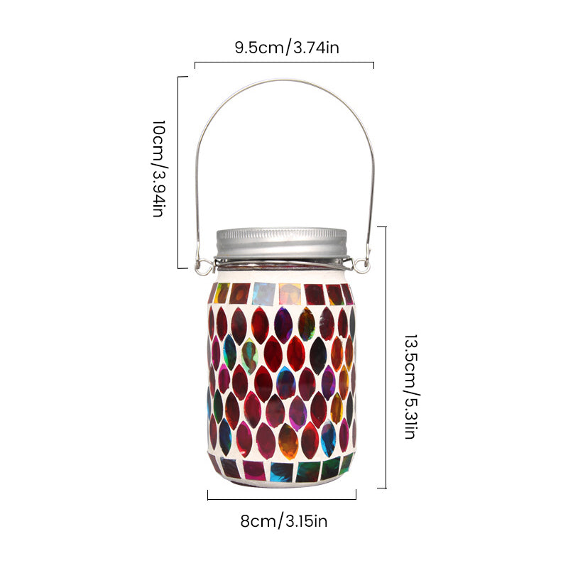 BowLift | Mosaic Waterproof Solar Night Lanterns