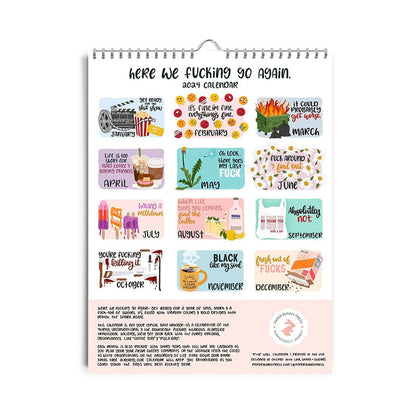 Skanto | HERE WE ARE AGAIN FAEN 2025 CALENDAR