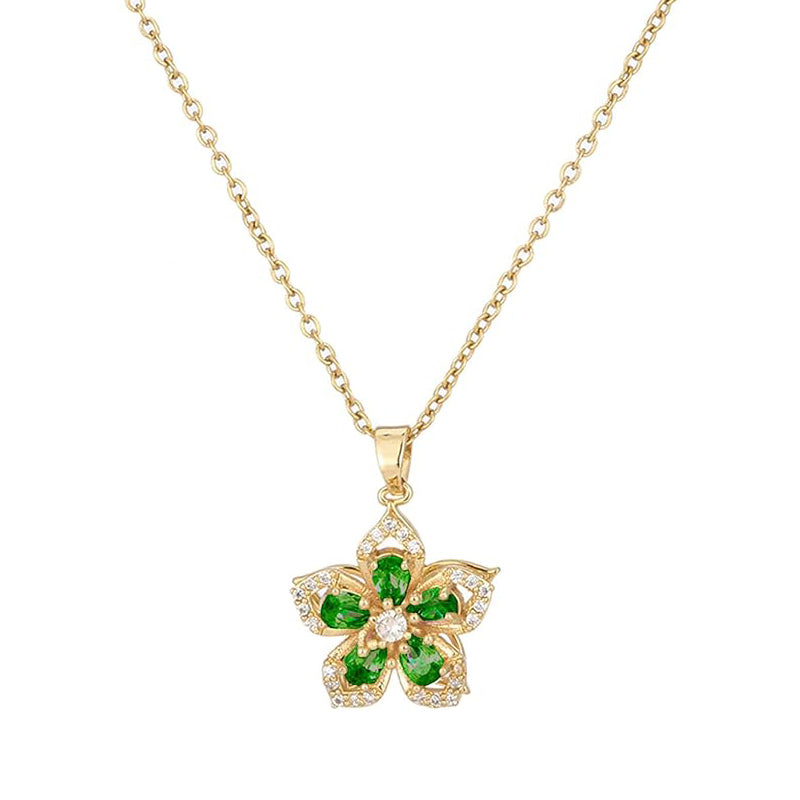 Skanto | Rotating Bauhinia Necklace