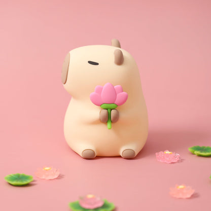 Garduru2024 Capybara Silicone Night Light | Soft & Kid-Friendly | Perfect Gift for Boys and Girls