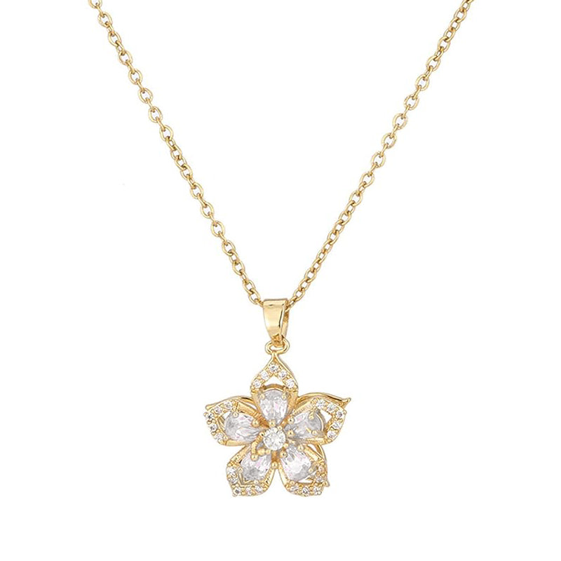 Skanto | Rotating Bauhinia Necklace