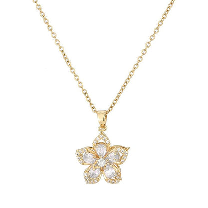 Skanto | Rotating Bauhinia Necklace