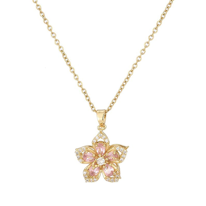 Skanto | Rotating Bauhinia Necklace