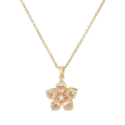 Skanto | Rotating Bauhinia Necklace