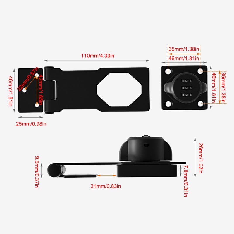 Skanto | Household Cabinet Password Locks
