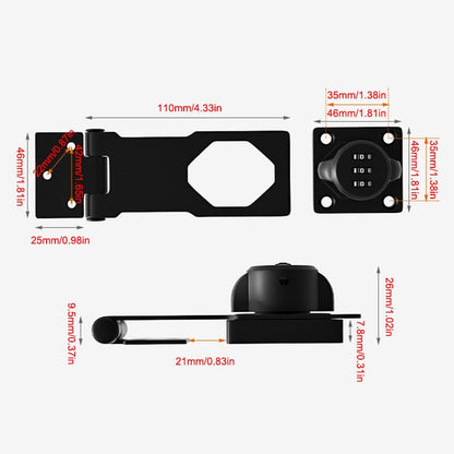 Skanto | Household Cabinet Password Locks
