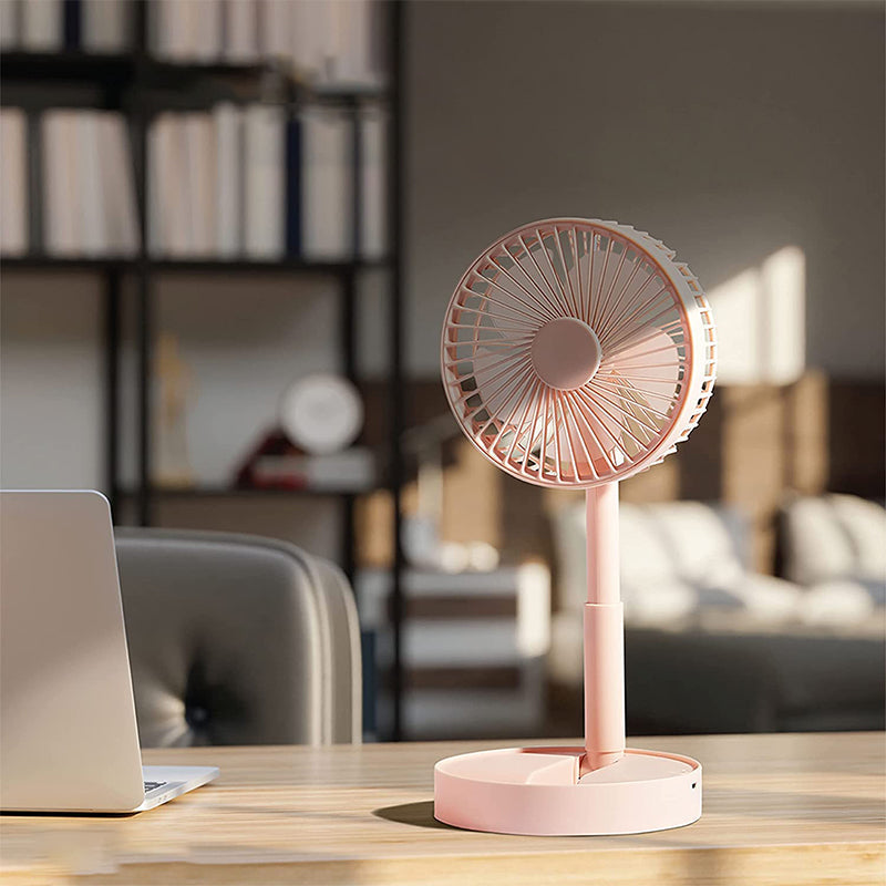 BowLift | Height-adjustable, rechargeable telescopic stand fan