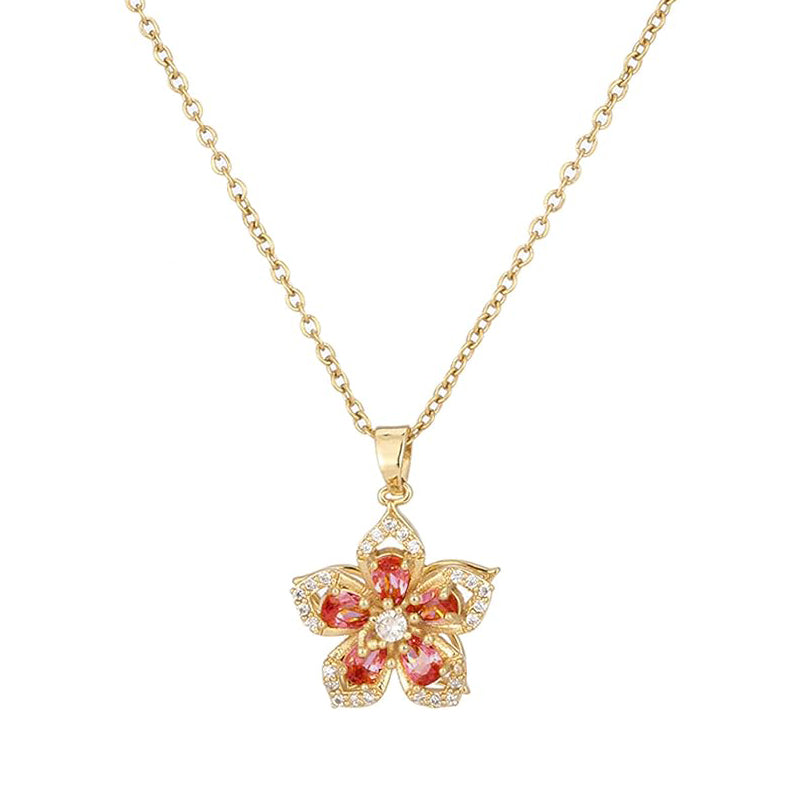 Skanto | Rotating Bauhinia Necklace