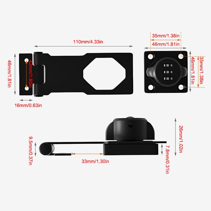Skanto | Household Cabinet Password Locks