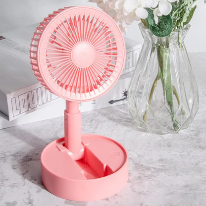 BowLift | Height-adjustable, rechargeable telescopic stand fan