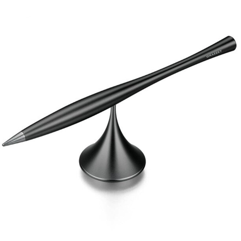 BowLift | Inkless Eternal Metal Pen, with replaceable metal pen tip, Spinning Base & Smooth Aluminum Alloy Shell, for Office, Work & Study