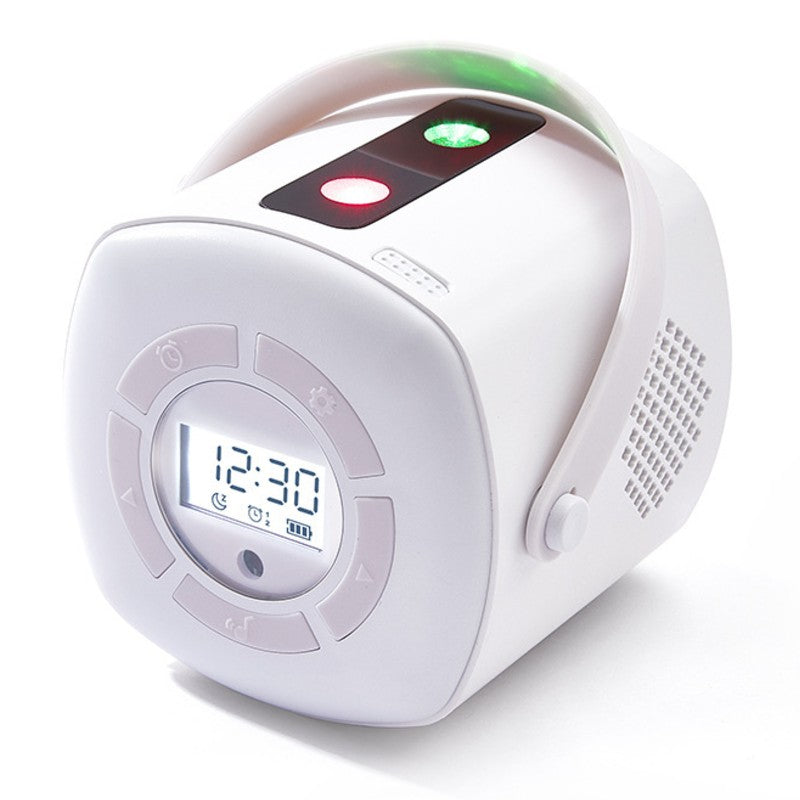 Skanto | 2-in-1 Star Galaxy Projector with Alarm Clock, for Home/Car Planetarium