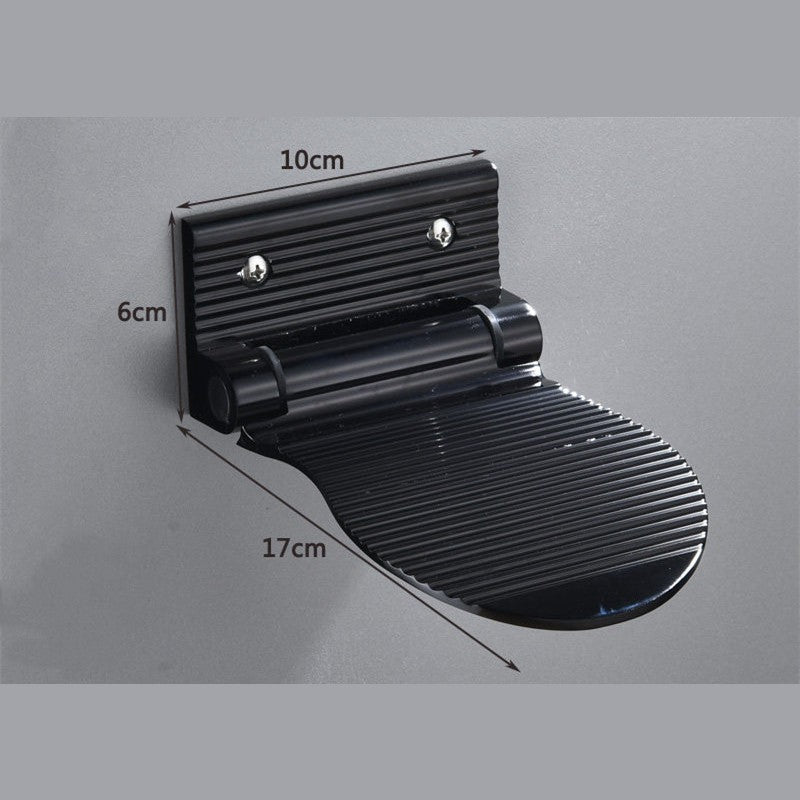 BowLift | Non-slip Bathroom Shower Footrest Pedal, for Shaving Legs (1-Pack)