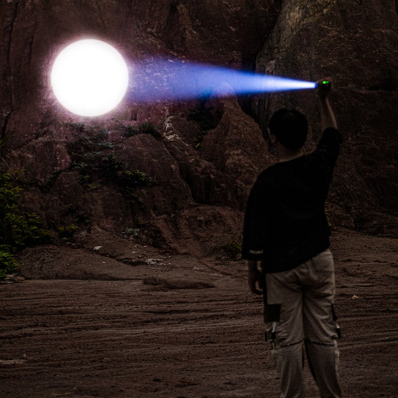 BowLift | Handheld Rechargeable LED Flashlight, with 5 Lighting Modes, 1500m Beam Distance & IPX6 Waterproof