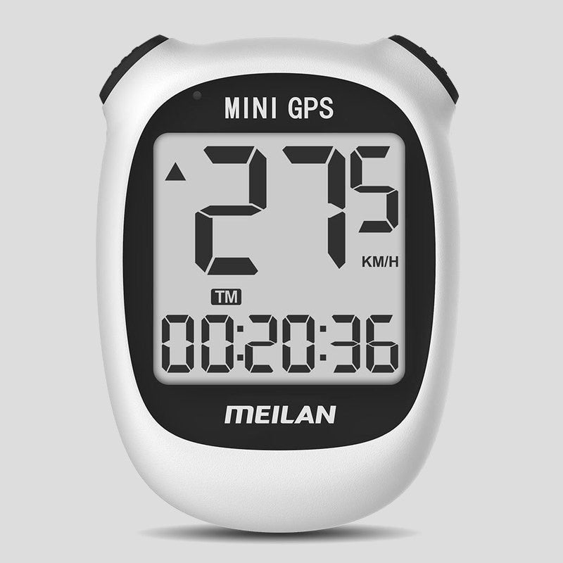 BowLift | Rechargeable Water-resistant GPS Bike Speedometer, with Backlight & 8H Battery Life, for Cycling, Canoeing & More