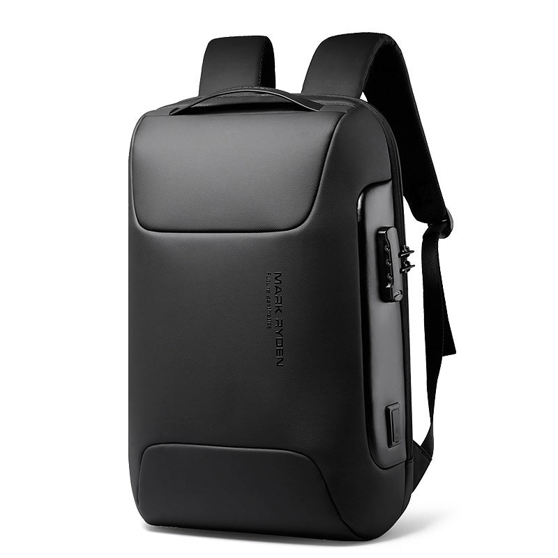BowLift | Stylish Large Capacity Backpack, with Combination Lock, Waterproof Fabric, USB Port & Anti-theft pockets, for School, Commute, or Travel