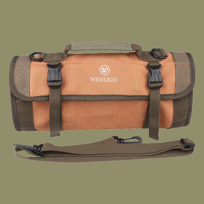 Skanto | Durable Portable Tool Roll Storage Bag, with 19 Pockets & 5 Compartments, for Home, DIY & More