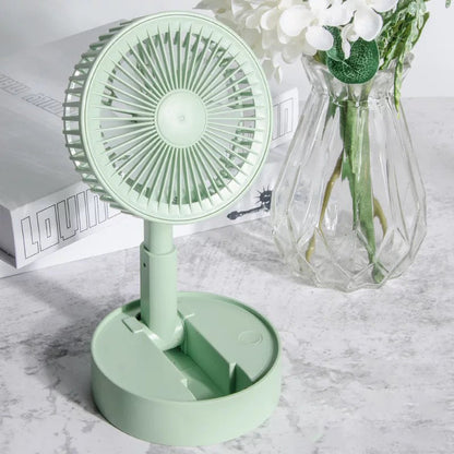 BowLift | Height-adjustable, rechargeable telescopic stand fan