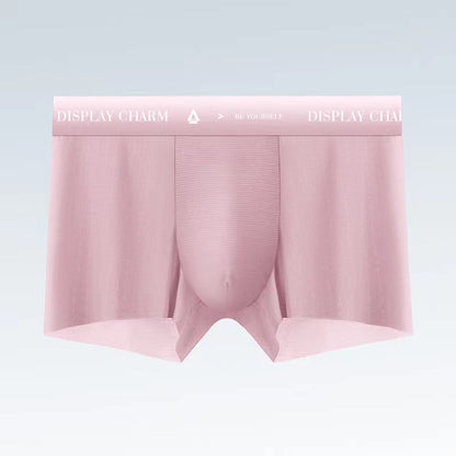 Breathable men's underwear made of ice silk