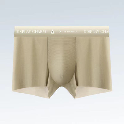 Breathable men's underwear made of ice silk