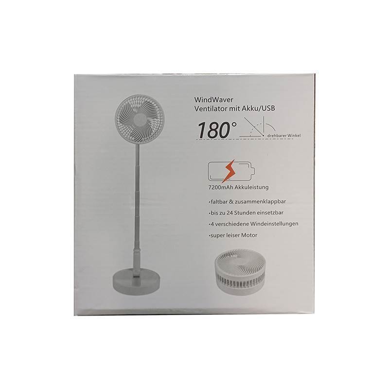 Portable Rechargeable Foldable Desk Fan | Bowlift