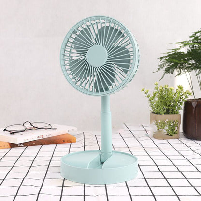 BowLift | Height-adjustable, rechargeable telescopic stand fan