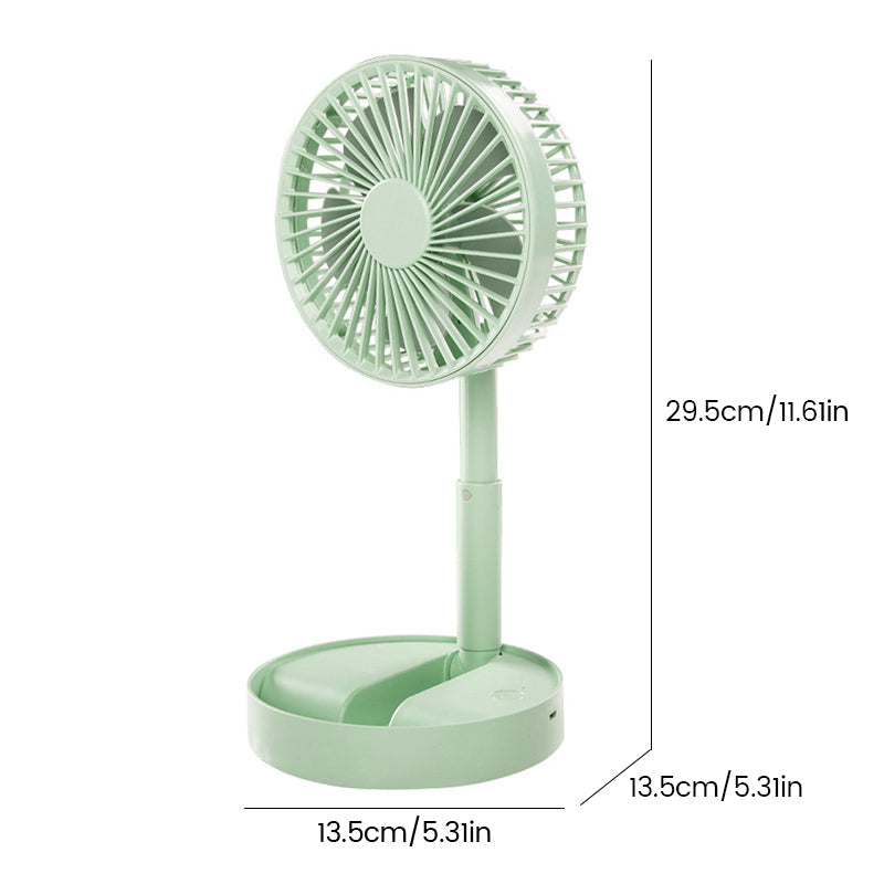 BowLift | Height-adjustable, rechargeable telescopic stand fan