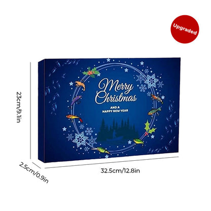 Skanto | 24 Days Christmas Countdown Fishing Rod Set