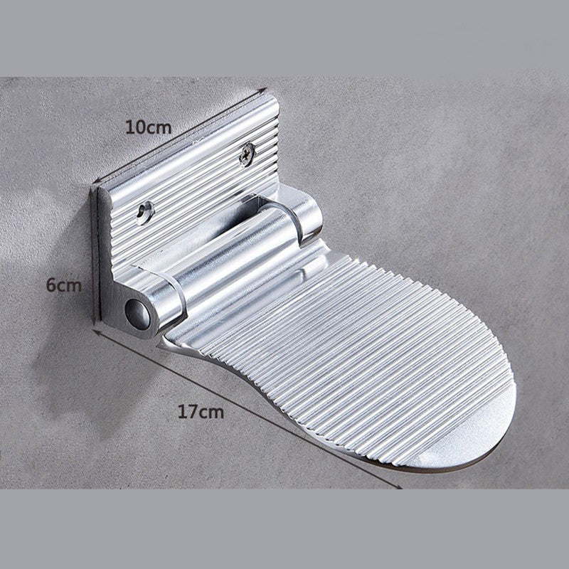 BowLift | Non-slip Bathroom Shower Footrest Pedal, for Shaving Legs (1-Pack)