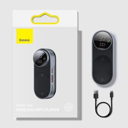 Skanto | Solar Car Wireless Bluetooth 5.0 Adapter MP3 Player