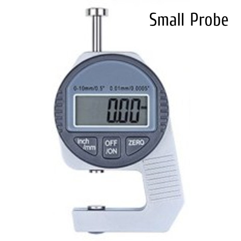 Brehn | Portable electronic digital thickness caliper (0~12.7 mm), with precise LCD display, available with three probes
