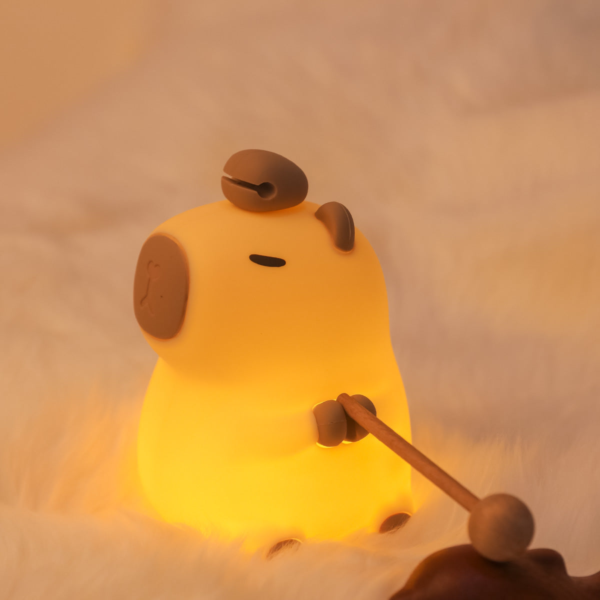 Garduru2024 Capybara Silicone Night Light | Soft & Kid-Friendly | Perfect Gift for Boys and Girls