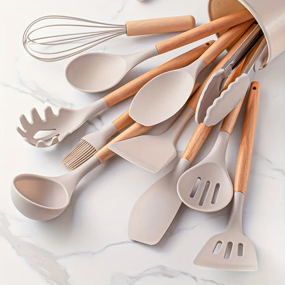 Canaya - Luxury Silicone Kitchen Utensil Set (12-Piece) Skanto