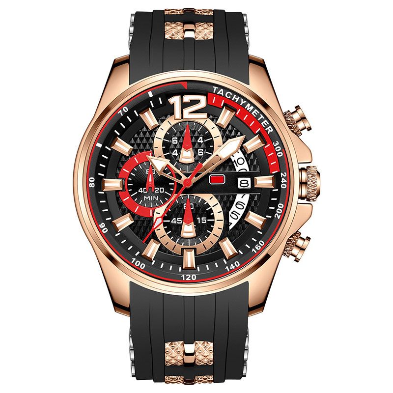 BowLift | Waterproof motorsport watch for men with luminous