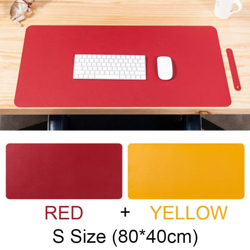 Skanto | Double-Sided Waterproof PU Leather Desk Pad, for Office and Home