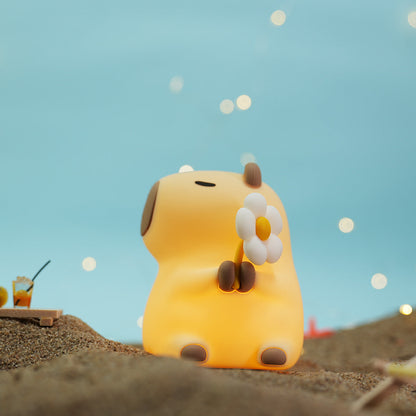Garduru2024 Capybara Silicone Night Light | Soft & Kid-Friendly | Perfect Gift for Boys and Girls