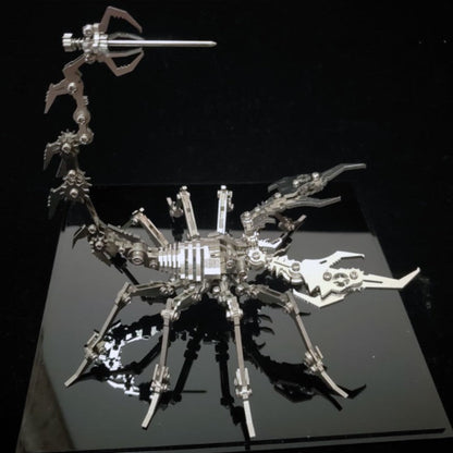 Skanto | 3D Skorpion Stainless Steel DIY Metal Building Blocks, for Fun, Gift & Display