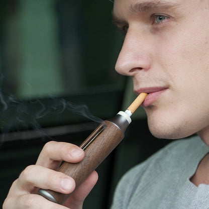 BowLift | Portable Reusable Cigarette Holder, with 3 Sizes Heads & Built-in Ash Container