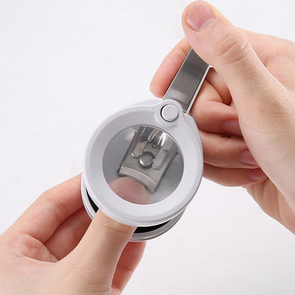 Brehn | Nail Clipper with 3.5x Zoom Magnifier and Light, for Seniors & Children