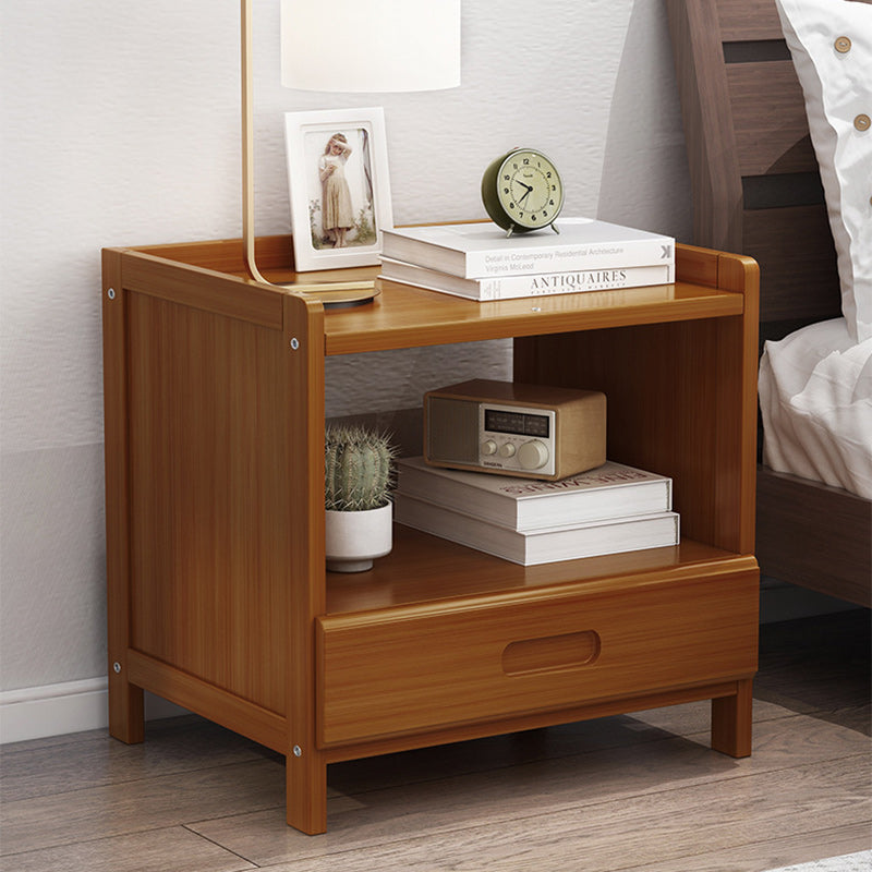 Skanto | HanaCrate Japanese Nightstand | Solid Wood | 1 or 3 Drawers | Minimalist Bedroom Design