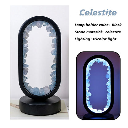 Skanto | CrystalGlow – Handmade Amethyst Atmosphere Lamp for Relaxation and Peace