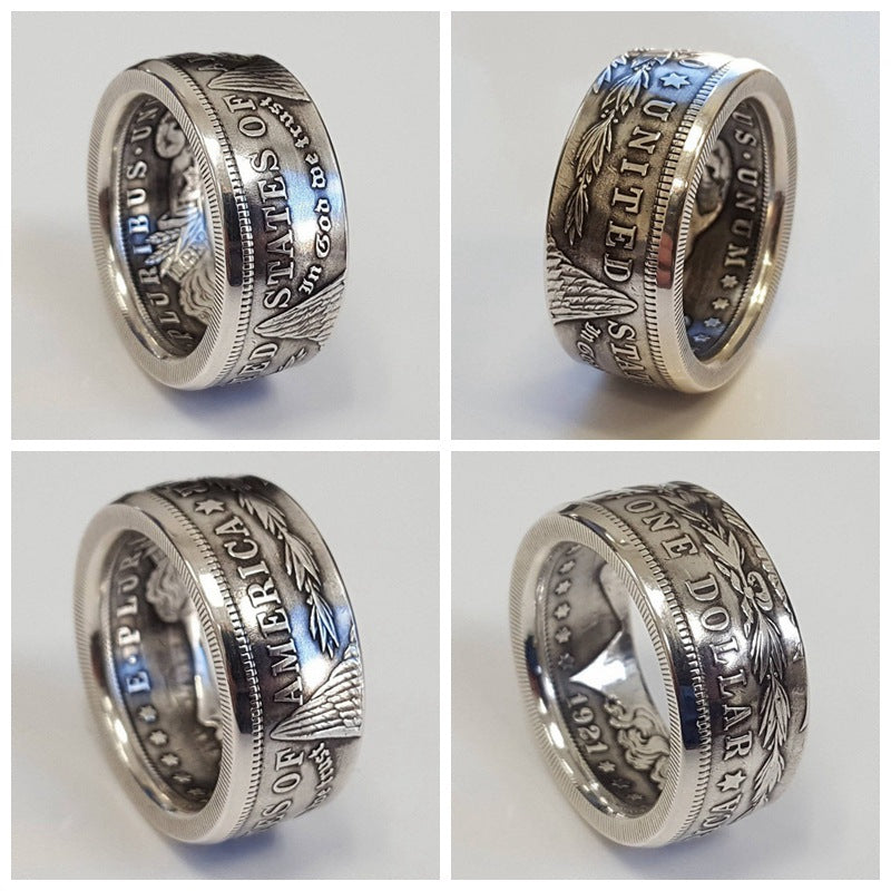 BowLift | Morgan Silver Dollar Coin Ring