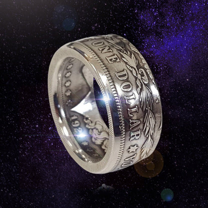 BowLift | Morgan Silver Dollar Coin Ring