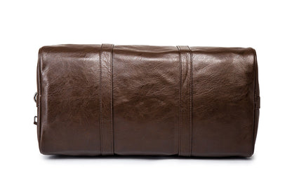 Skanto | Quiet Leather Men's Travel Bag – Perfect for Long and Short Trips