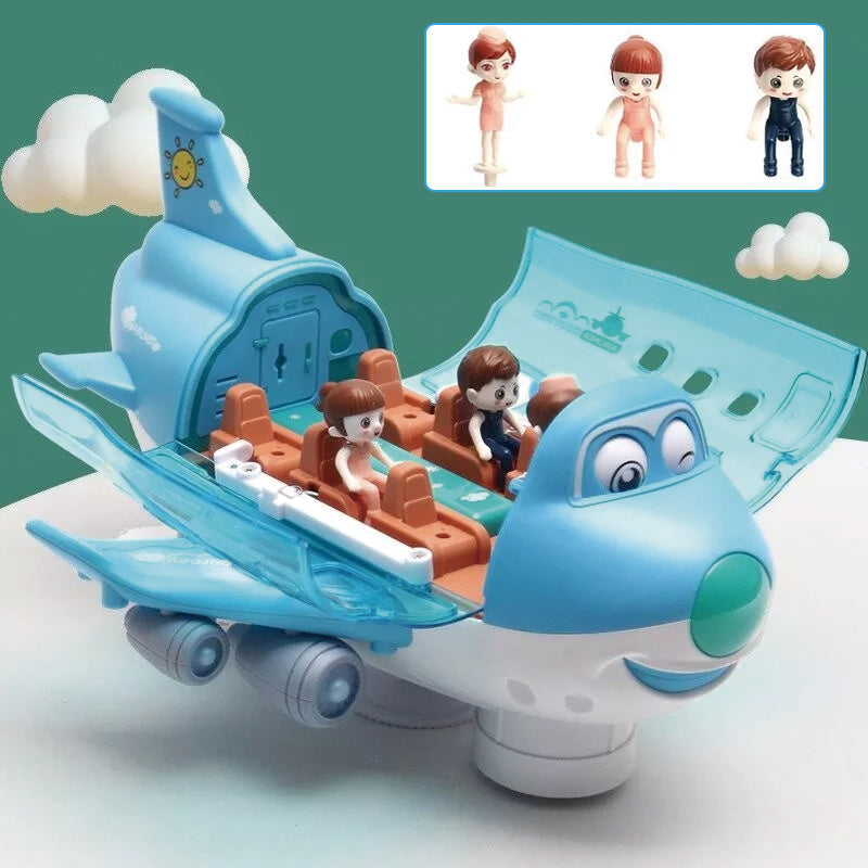 360° rotatable electric airplane toy
